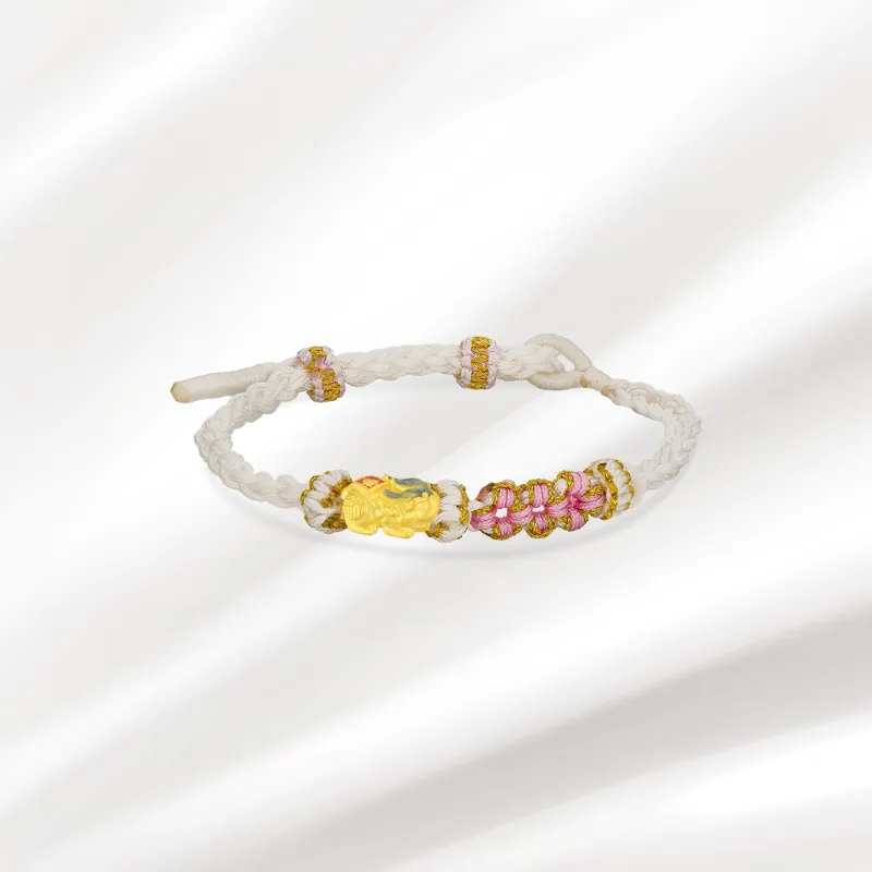 Zheng Tai Fook Gold Bracelet Women's-3