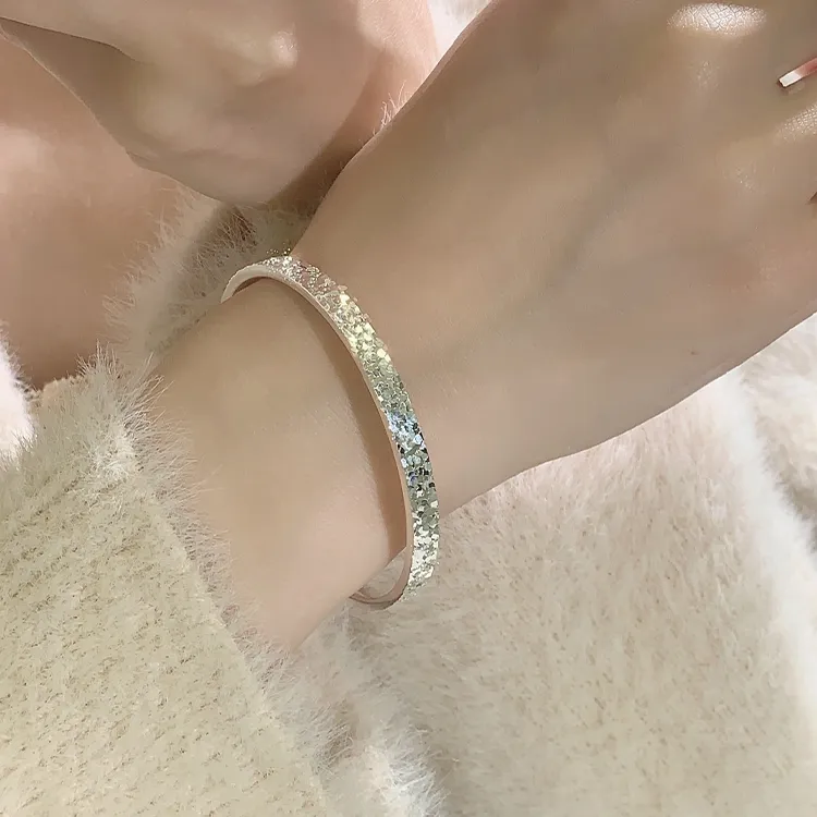 Zheng Tai Fook 999 Fine Silver Bangles Unisex-3