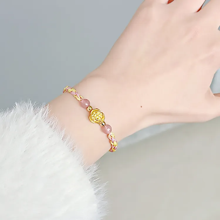Zheng Tai Fook S999 Fine Silver Bracelets Women's-3