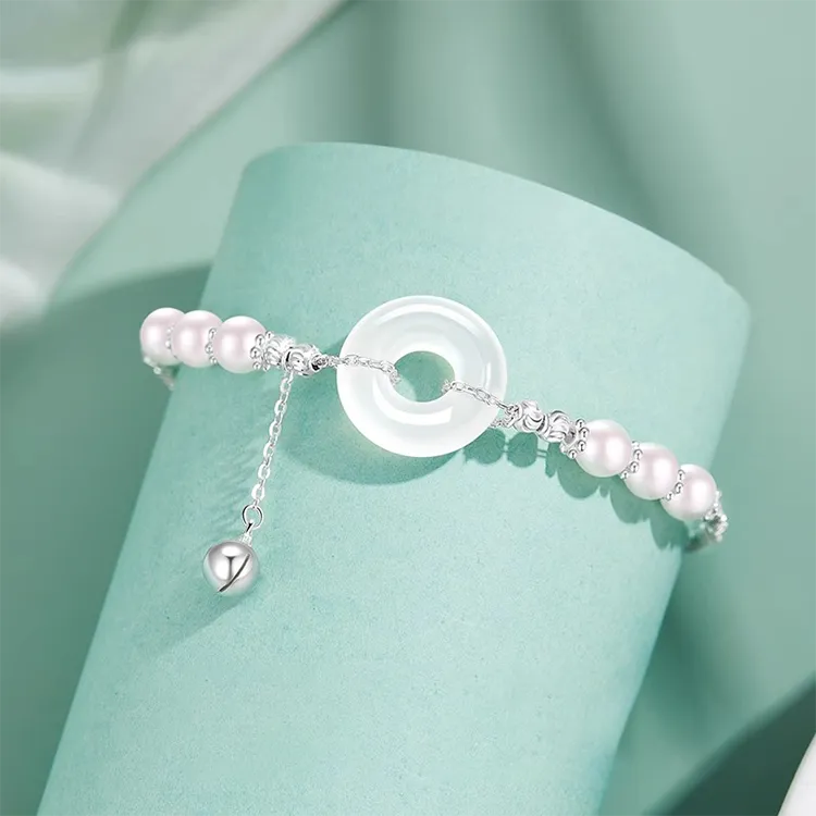 Zheng Tai Fook Chalcedony Bracelets Women's-2