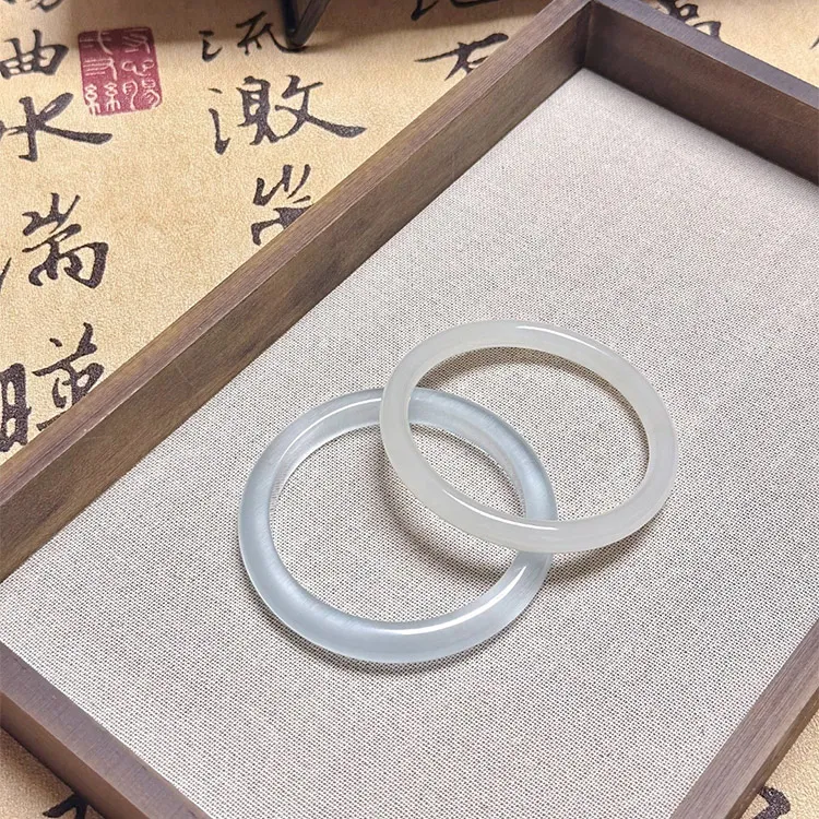 Zheng Tai Fook Glass Cat Eye Bangles Women's-3