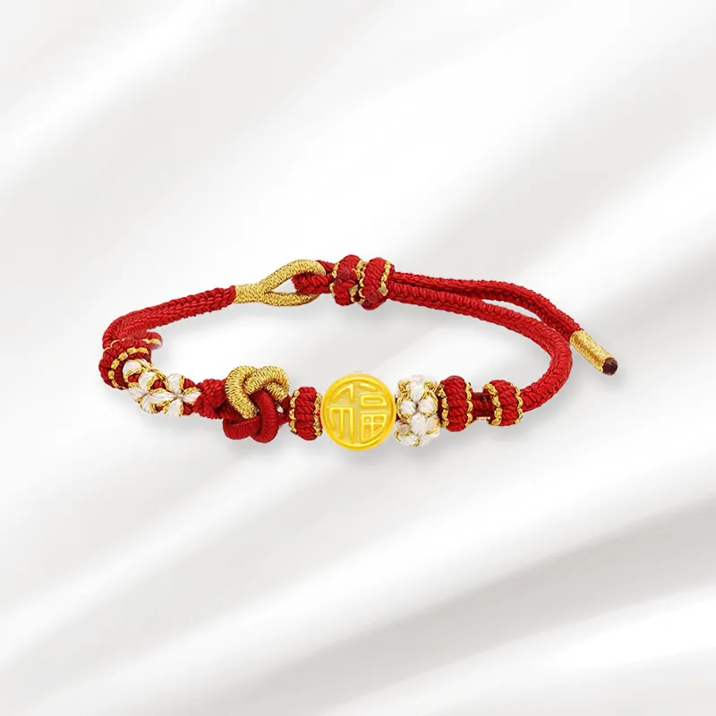 Zheng Tai Fook Gold Bracelet Unisex-1