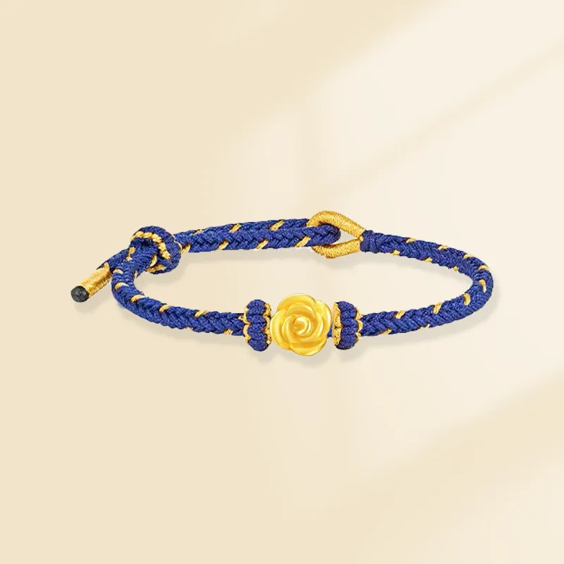 Zheng Tai Fook Gold Bracelet Women's-3