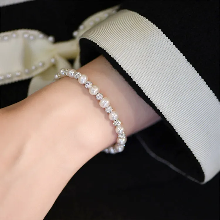 Zheng Tai Fook Pearl Bracelets Unisex-3