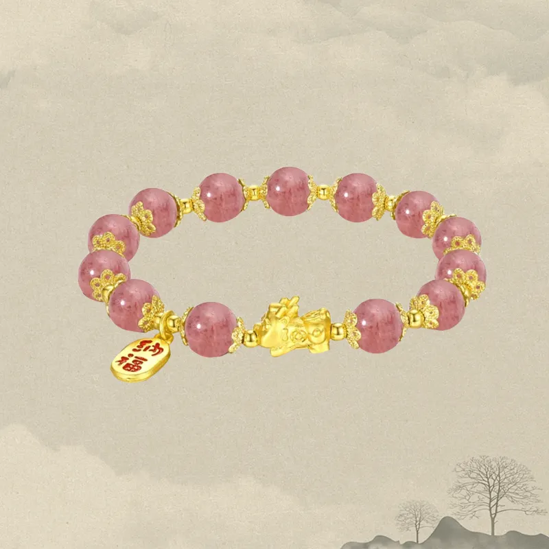 Zheng Tai Fook Gold Bracelet Unisex-1