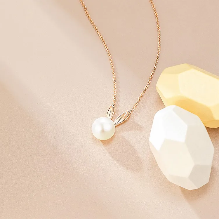 Zheng Tai Fook Pearl Necklaces Women's-3