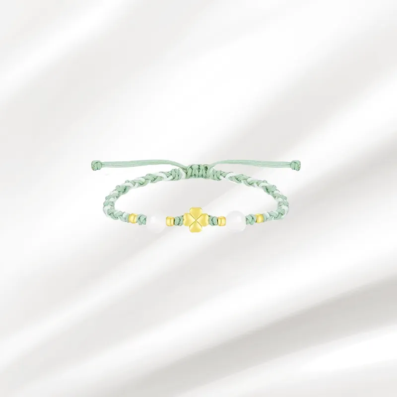 Zheng Tai Fook Gold Bracelet Unisex-4