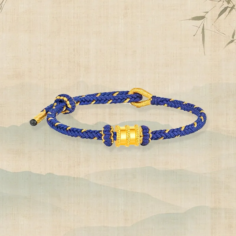 Zheng Tai Fook Gold Bracelet Unisex-1