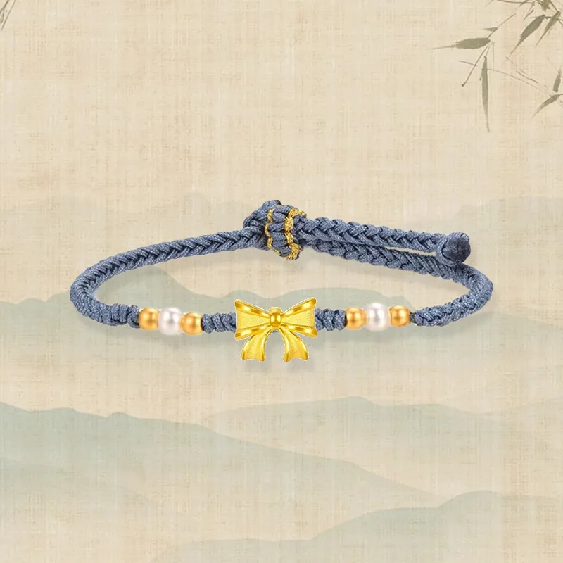 Zheng Tai Fook Gold Bracelet Unisex-1
