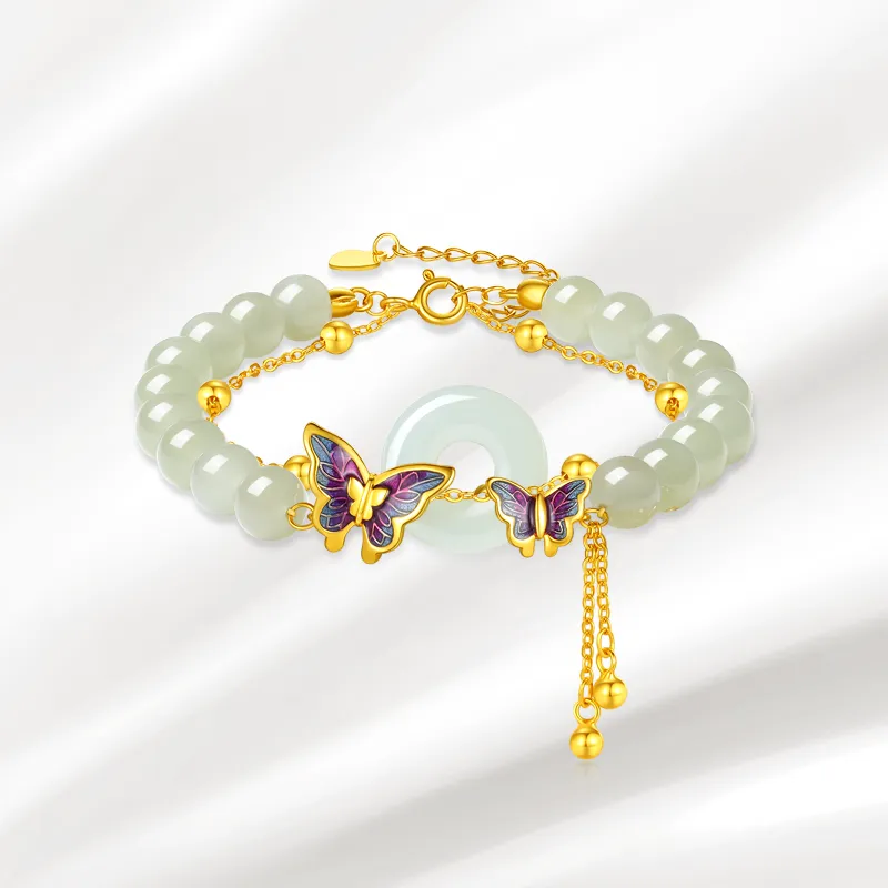 Zheng Tai Fook Chalcedony Bracelets Unisex-3