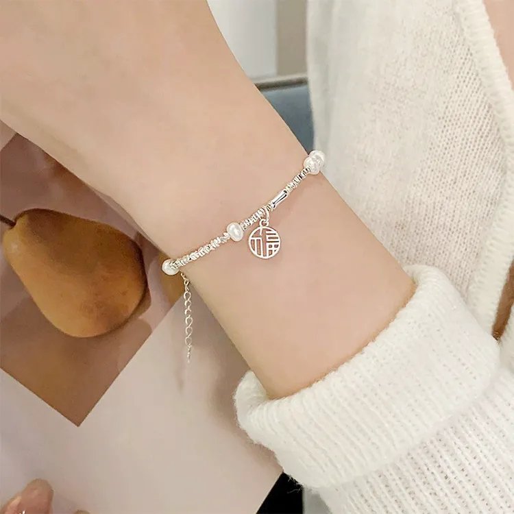 Zheng Tai Fook Pearl Bracelets Unisex-3
