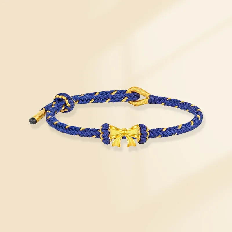 Zheng Tai Fook Gold Bracelet Unisex-3