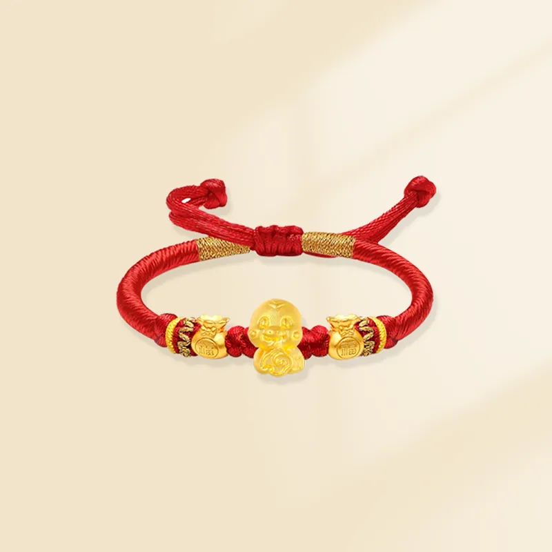 Zheng Tai Fook Gold Bracelet Kids-1