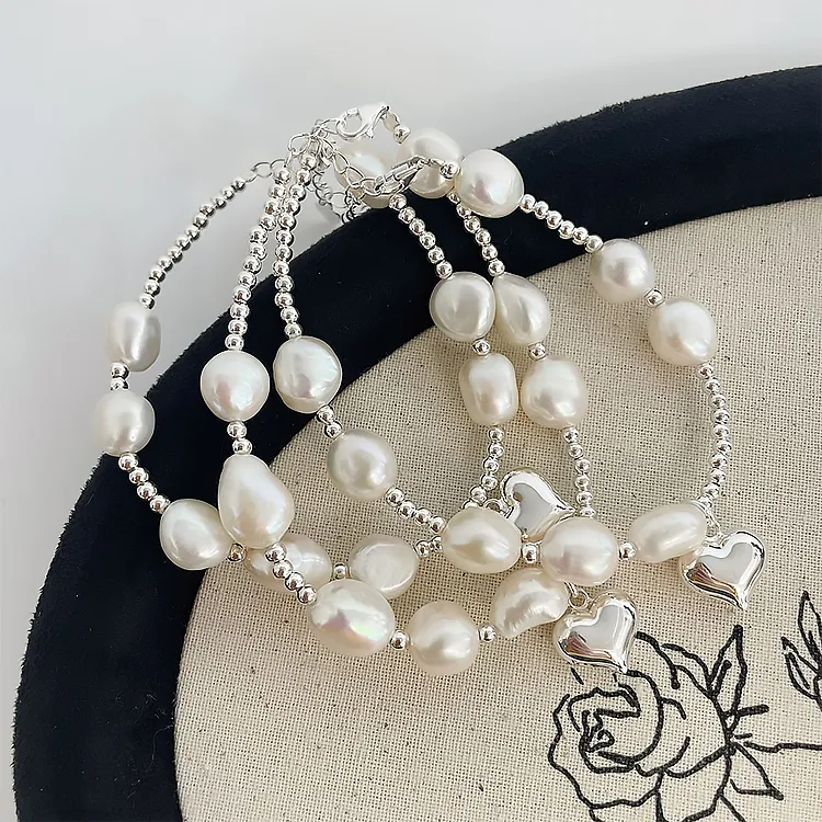 Zheng Tai Fook Pearl Bracelets Unisex-4