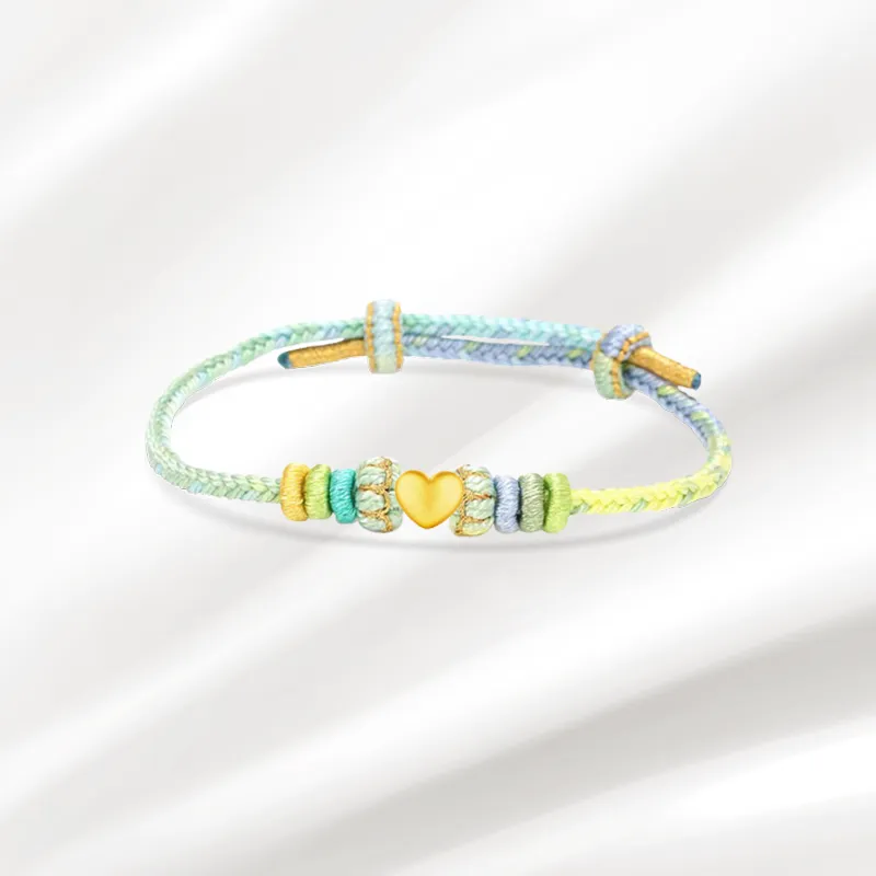 Zheng Tai Fook Gold Bracelet Women's-3