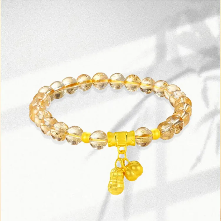 Zheng Tai Fook Gold Bracelet Unisex-4