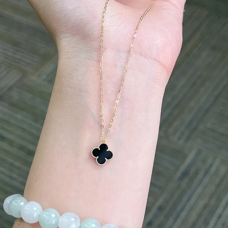 Zheng Tai Fook Mother Of Pearl Necklaces Women's-2