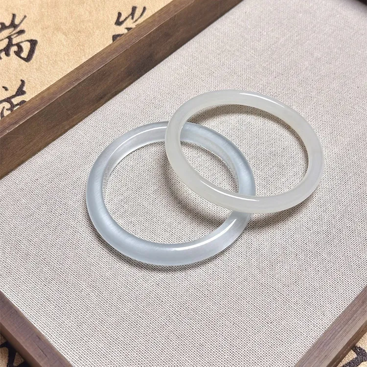 Zheng Tai Fook Glass Cat Eye Bangles Women's-2