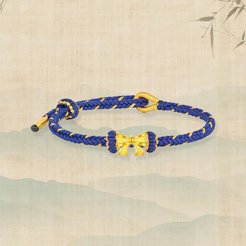 Zheng Tai Fook Gold Bracelet Unisex-1