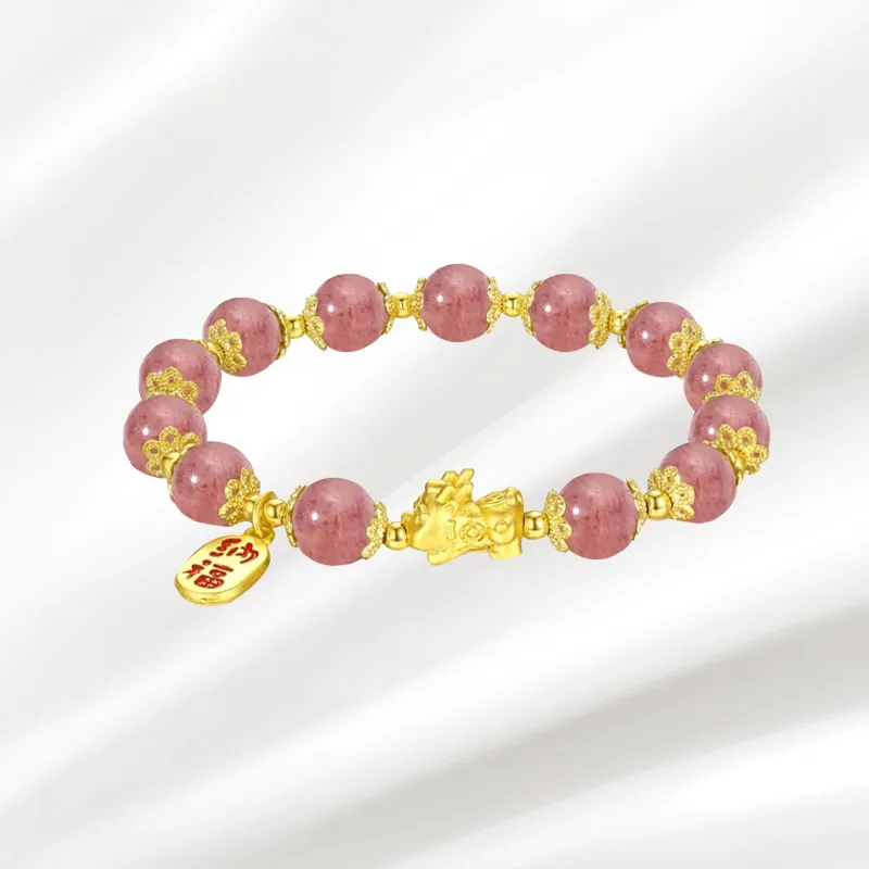 Zheng Tai Fook Gold Bracelet Unisex-3
