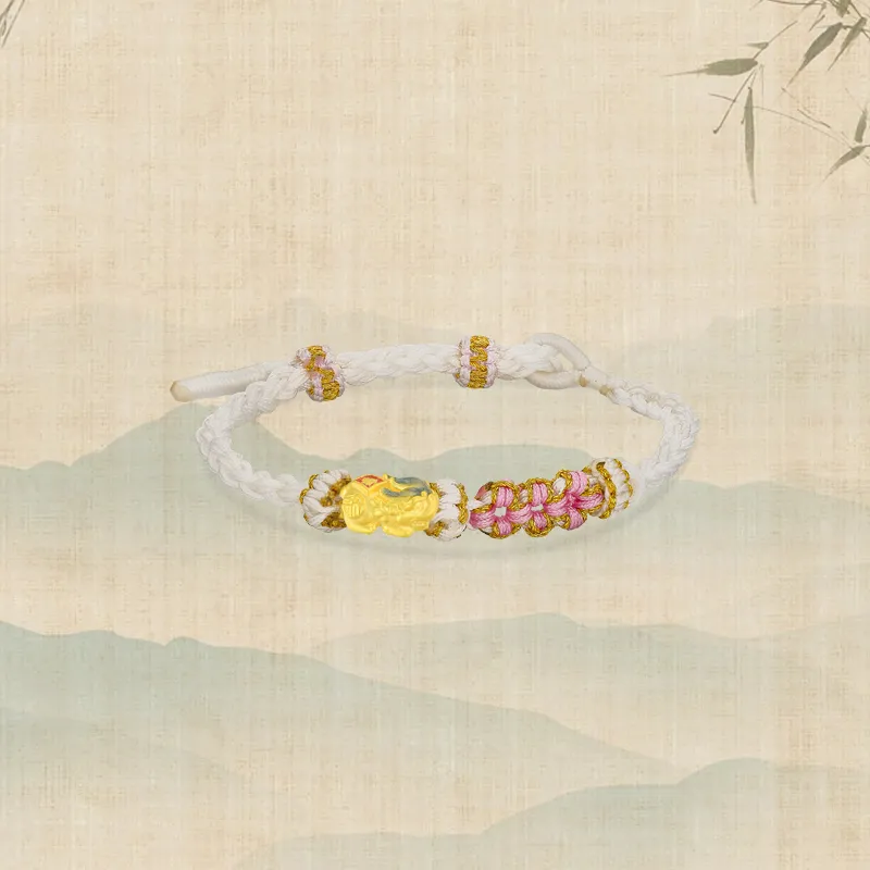Zheng Tai Fook Gold Bracelet Women's-2