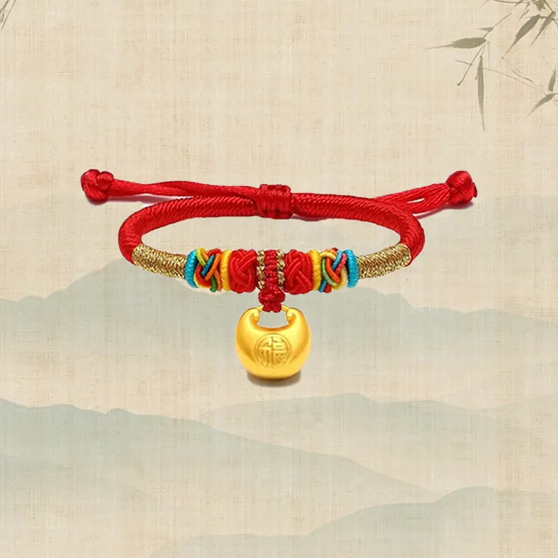Zheng Tai Fook Gold Bracelet Kids-3