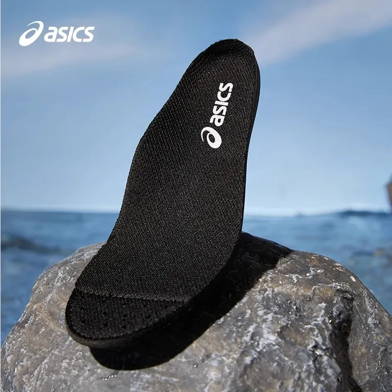 Asics LAZERBEM M Anti Kick Cushioning Sandal Black Blue Kids'-3