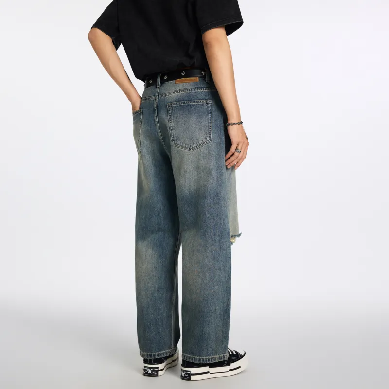 Automobili Lamborghini Jeans Unisex Blue-5