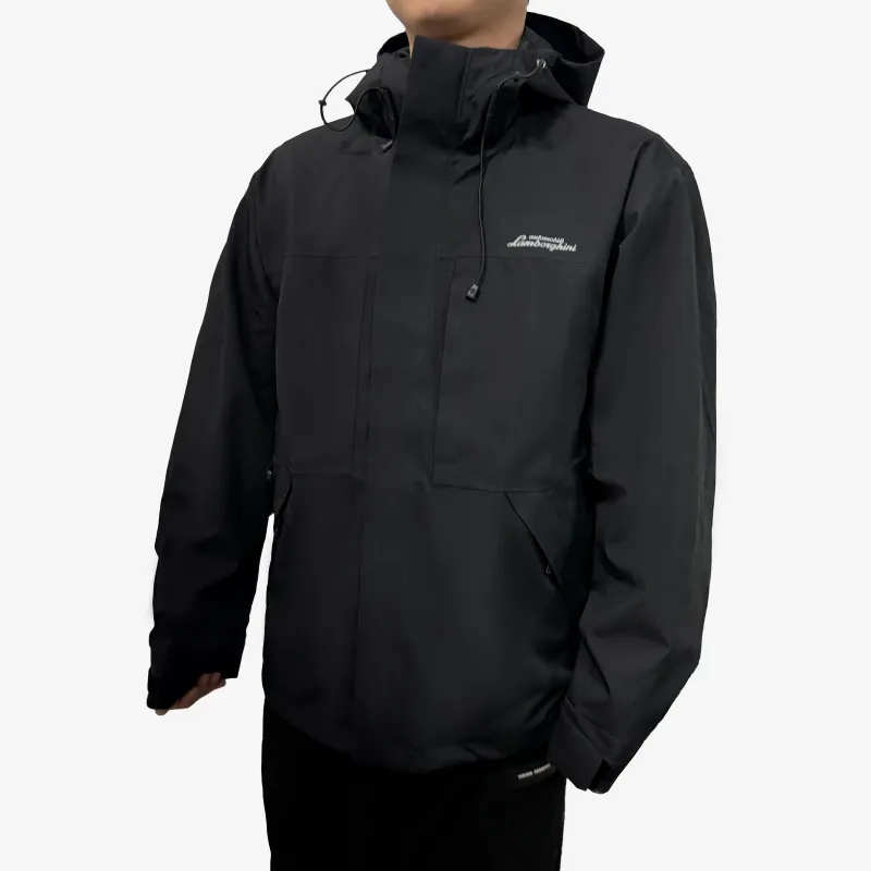 Automobili Lamborghini Waterproof, Windproof, Breathable, Abrasion Resistant, Super Light Windbreaker Jacket Unisex-5