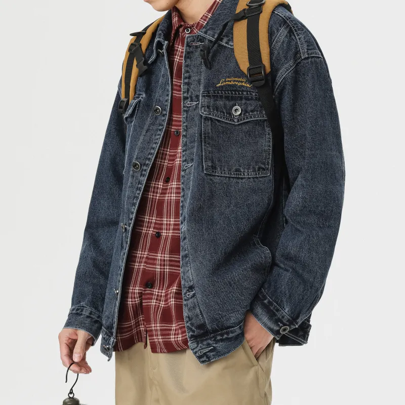 Automobili Lamborghini Denim Jacket Unisex-5