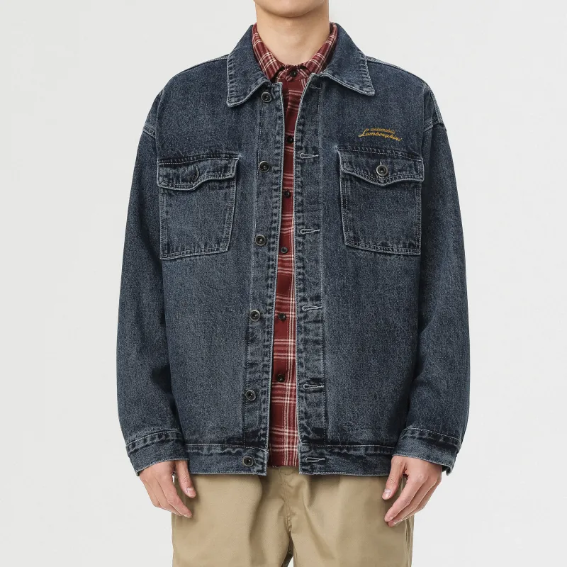 Automobili Lamborghini Denim Jacket Unisex-2