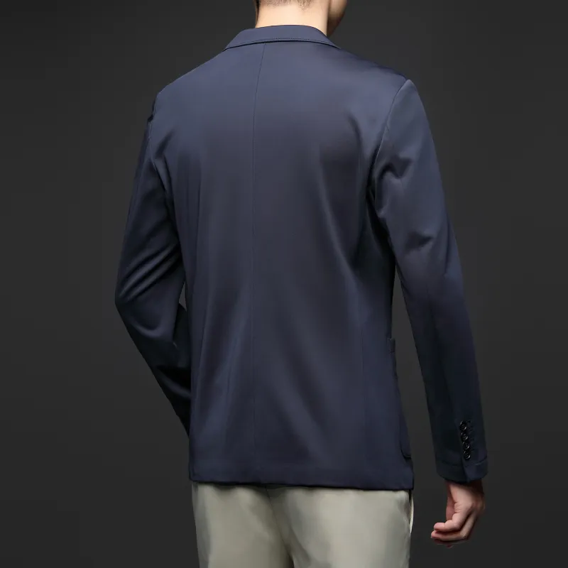 Automobili Lamborghini Business Suit Men's Dark Blue-3