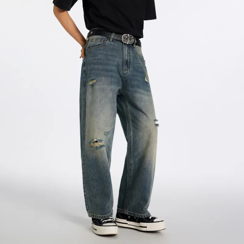 Automobili Lamborghini Jeans Unisex Blue-3