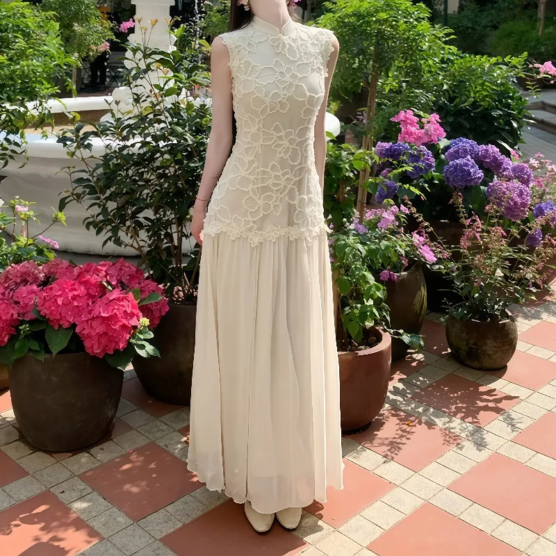 SONDR Sleeveless Dresses Women's White Sleeveless-4