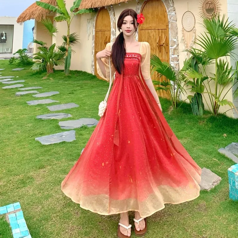 SONDR Short Sleeved Dress Women's-9