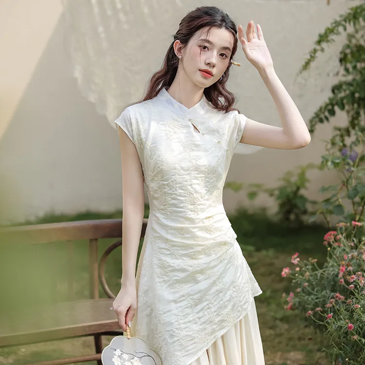 SONDR Sleeveless Dresses Women's Ecru-4