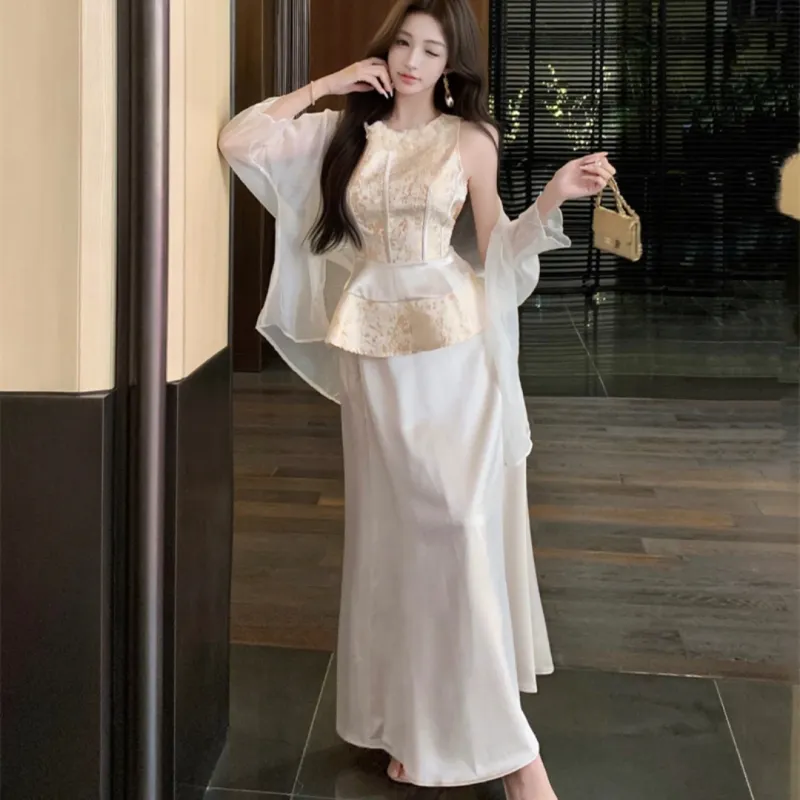 SONDR Skirt Set Women's Apricot-6