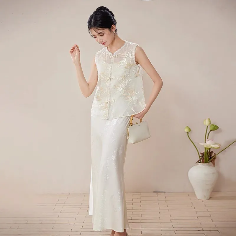 SONDR Slip Dress Women's Bamboo Moon-3