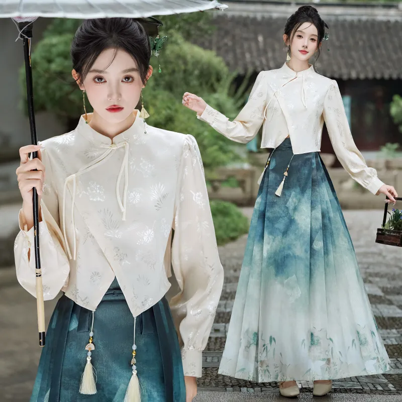 SONDR Hanfu Women's Jasper Mamianqun-4