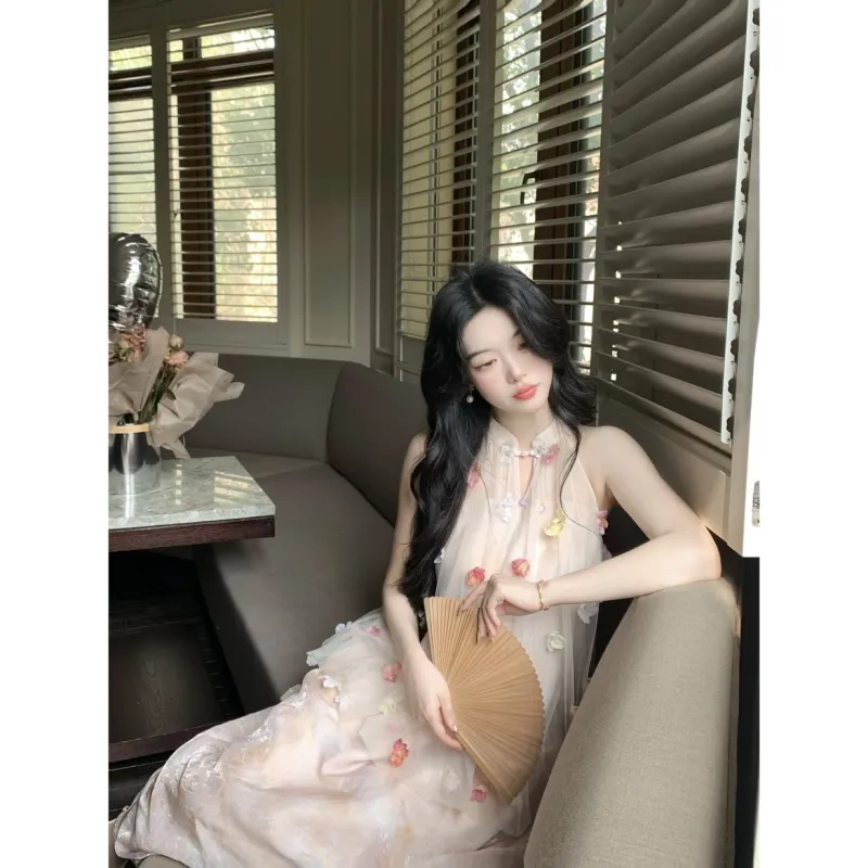 SONDR Sleeveless Dress Women's Pink-2