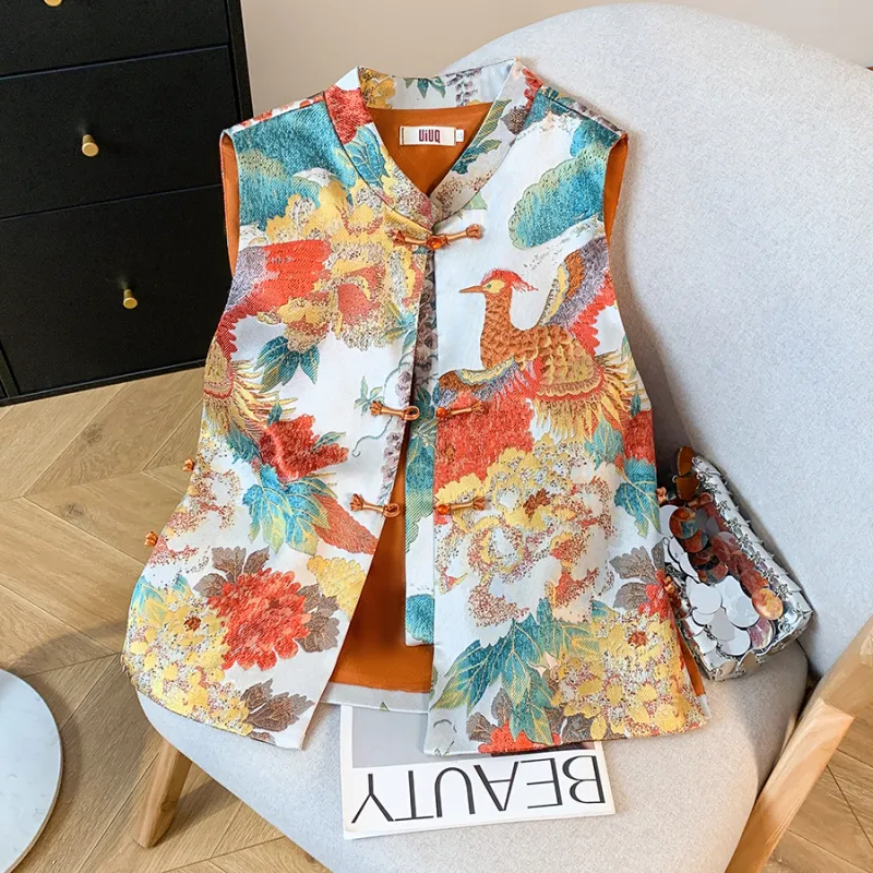 SONDR Vests Women's Phoenix Peony Vest-2
