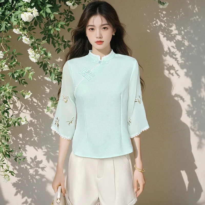SONDR Shirts Women's Aqua Blue-3