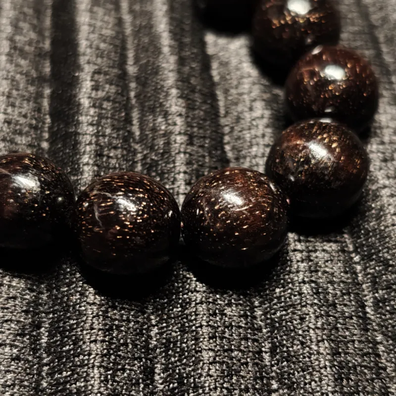 Guansha Pterocarpus Bracelets Unisex-3