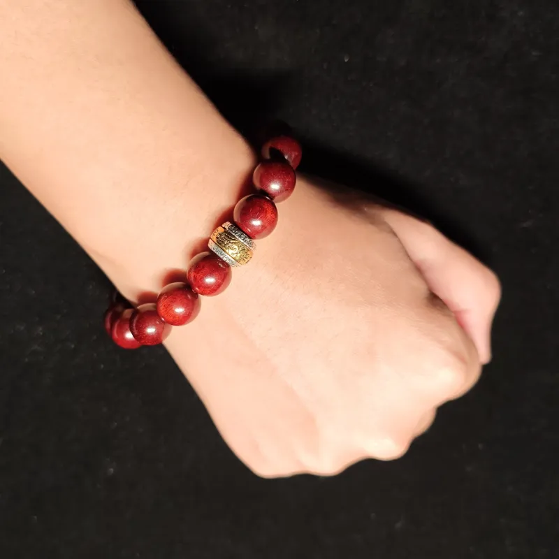 Guansha Pterocarpus Bracelets Unisex-4