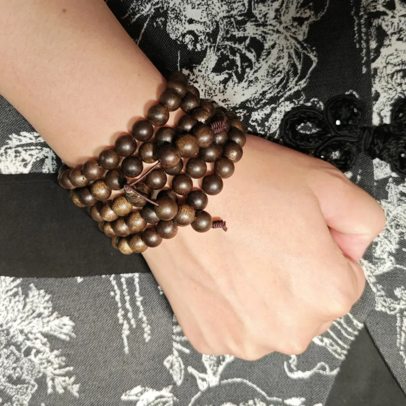 Guansha Fragrance Agarwood Bracelets Unisex-4
