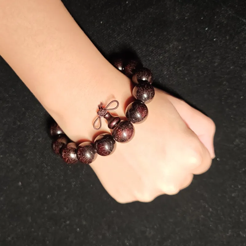 Guansha Pterocarpus Bracelets Unisex-4