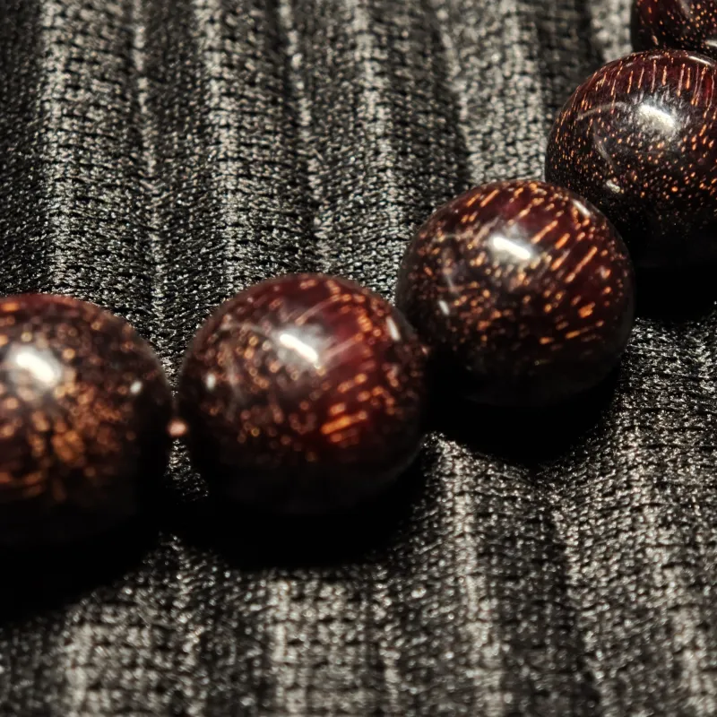 Guansha Pterocarpus Bracelets Unisex-3