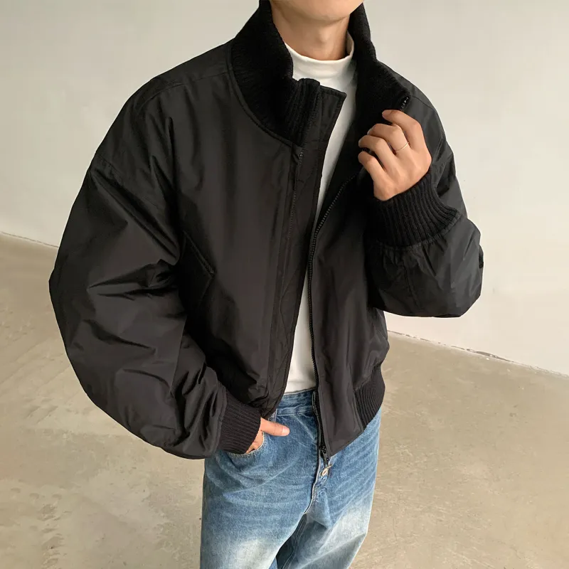 ROSECREED Puffer Jacket Unisex Black-1