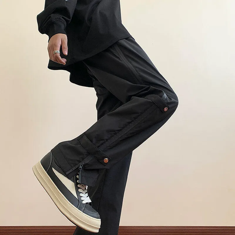 DREST Cargo Pants Unisex Black-3
