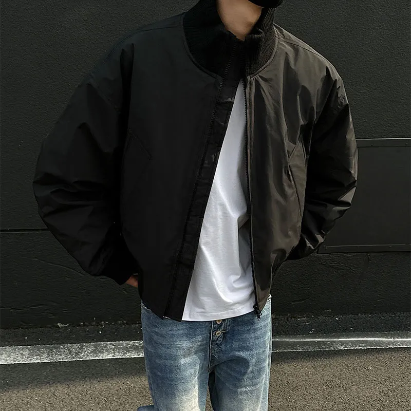 ROSECREED Puffer Jacket Unisex Black-2
